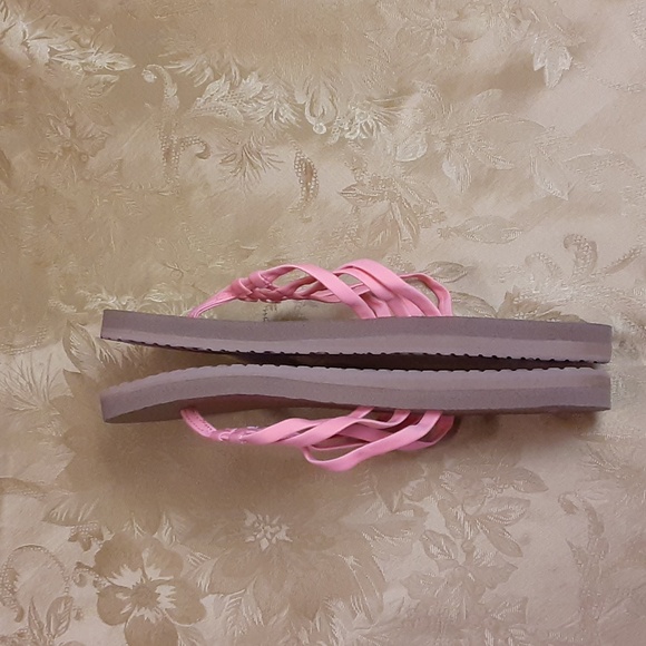 SANUK Women's Yoga Sandy Flip-Flops Sandals Size W10 Color Burnt Coral LIKE NEW - Picture 7 of 11